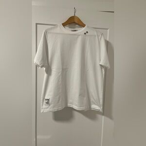 Uniqlo x Anya Hindmarch Boxy Fit White Short Sleeve Tee